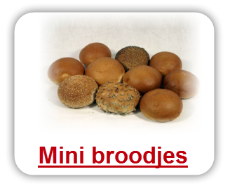 Mini broodjes van Bakkerij Vaags Aalten en Winterswijk